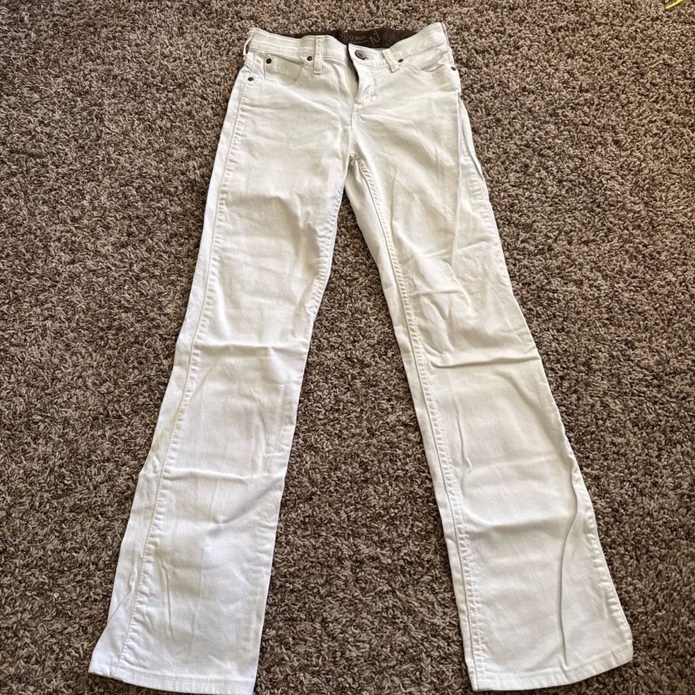 Wrangler Women's Boot Cut Jeans - White